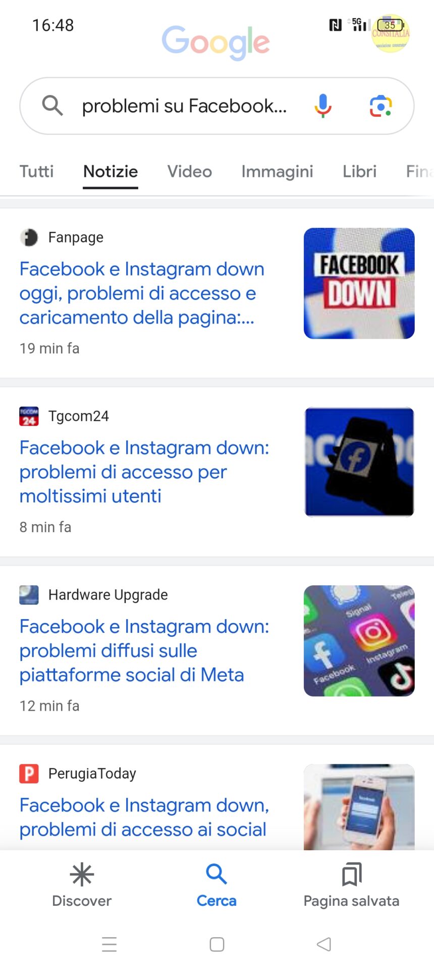 Problemi per le app legate a Meta: Facebook, Instagram, Threads e Facebook Messenger