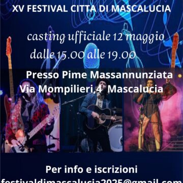 Festival città di Mascalucia: continuano i casting.