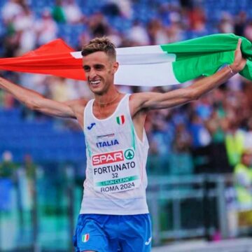 Francesco Fortunato Conquista il Bronzo nella 20 km di Marcia agli Europei di Atletica Leggera
