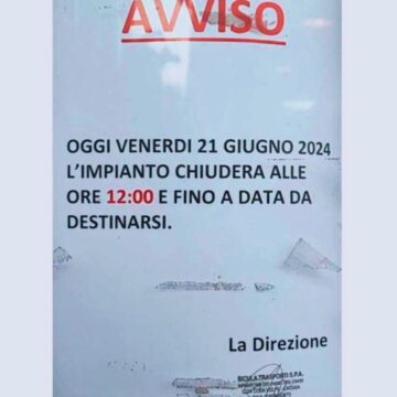 Emergenza rifiuti in Sicilia orientale: Chiude senza preavviso l’impianto di Sicula Trasporti