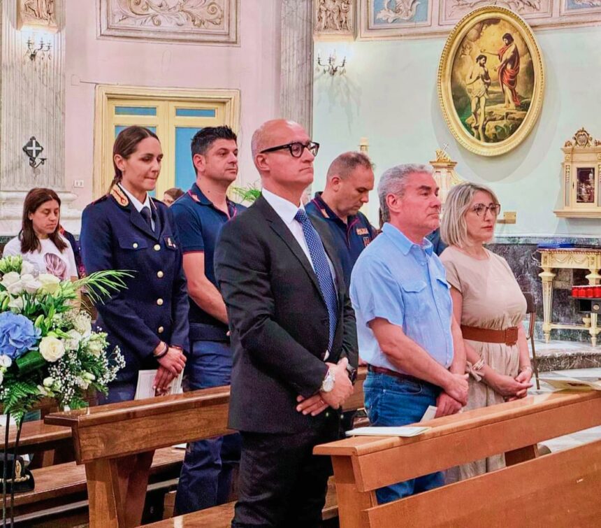 Paternò ricorda il Vice Sovrintendente Giuseppe Randazzo, Medaglia d’Oro al Valore Civile