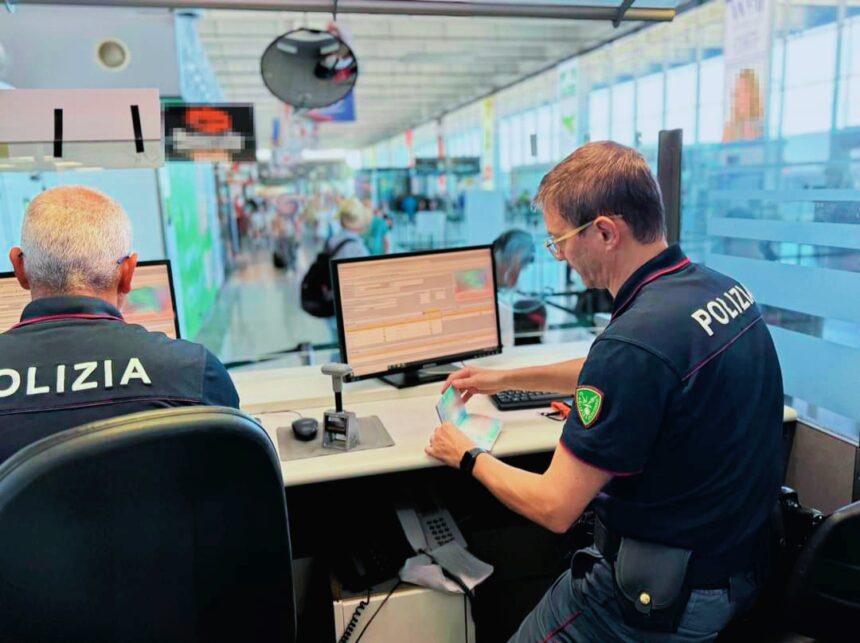 Catania: Arrestata cittadina straniera con documenti falsi all’aeroporto