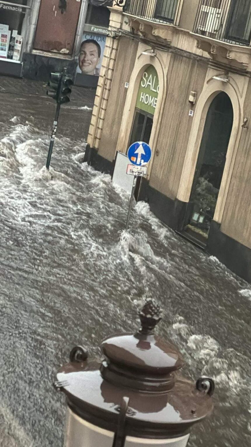 Catania e il Nubifragio: La Buona Politica del “Ma Tanto Piove Poco”