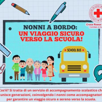 Iniziativa della Croce Rossa ad Aci Catena: Cercasi Volontari per Supportare i Bambini nello Scuolabus