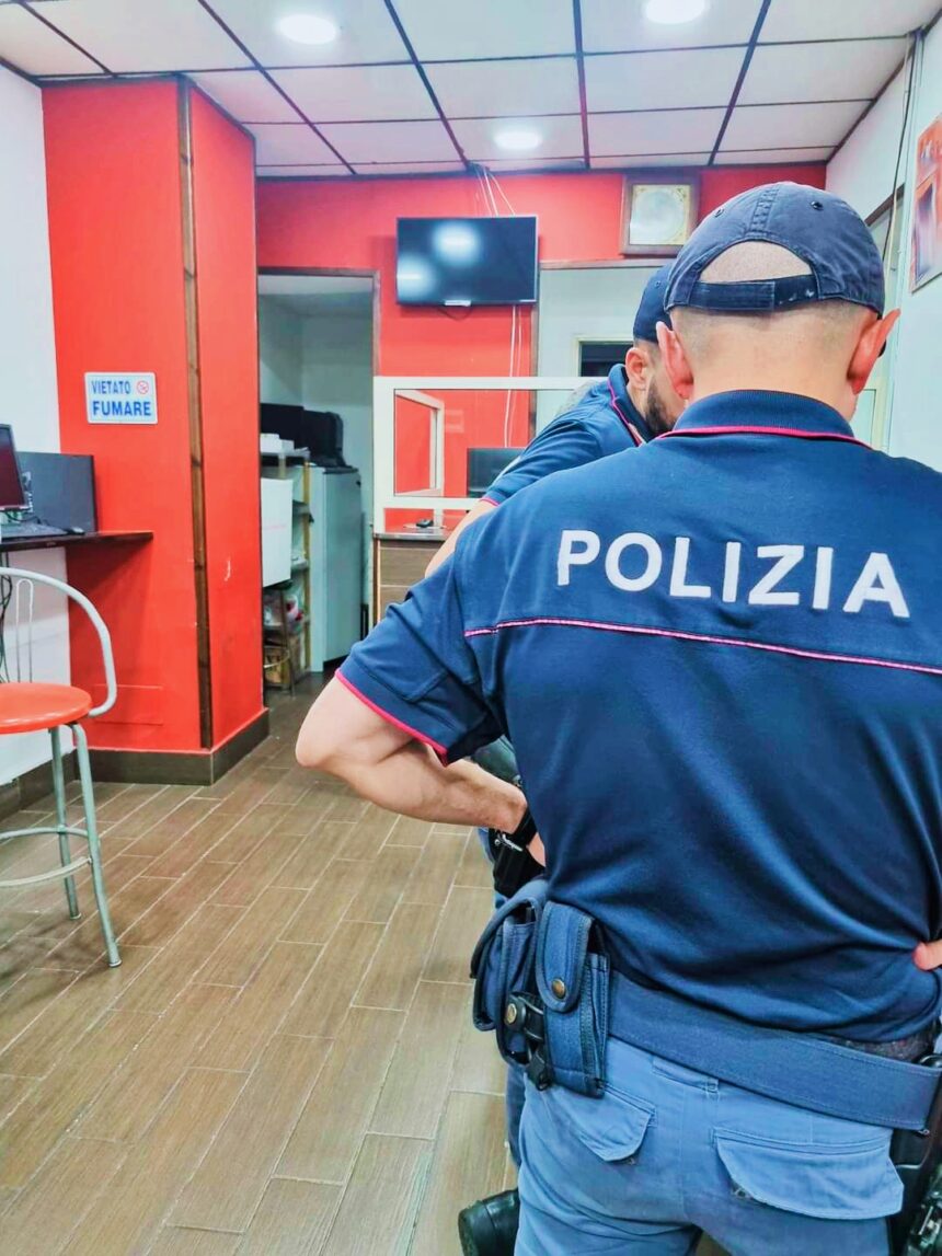 SCOPERTE POSTAZIONI ABUSIVE DI GIOCO ONLINE IN UNA CARTOLIBRERIA: INTERVIENE LA POLIZIA DI STATO