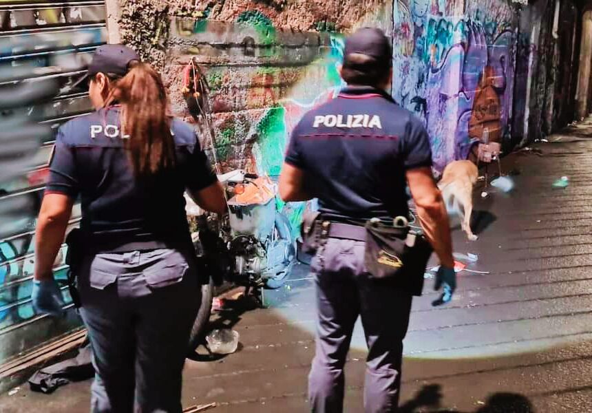 CONTROLLO SERALE A SAN BERILLO: LA POLIZIA DI STATO SEQUESTRA 400 GRAMMI DI DROGA GRAZIE AL CANE MAUI