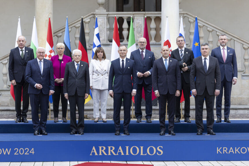 Il Presidente Mattarella a Cracovia per il XIX incontro del Gruppo Arraiolos