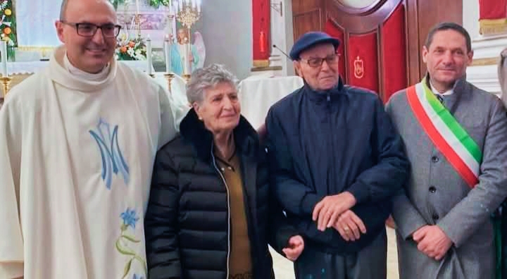 A Mascali una coppia celebra 75 anni di matrimonio: un traguardo da record